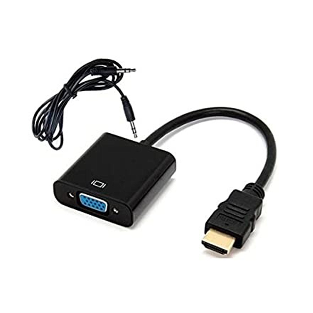 CONVERTIDOR VGA A HDMI CON AUDIO