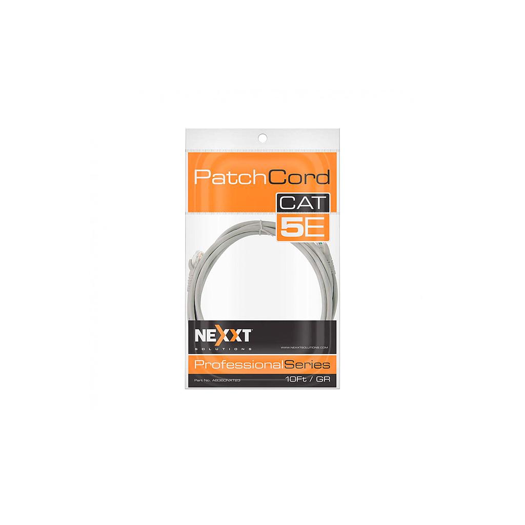 PATCH CORD 10FT CATEGORIA 5