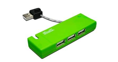 HUB CONCENTRADOR 4 PUERTOS USB 2.0 KUH400